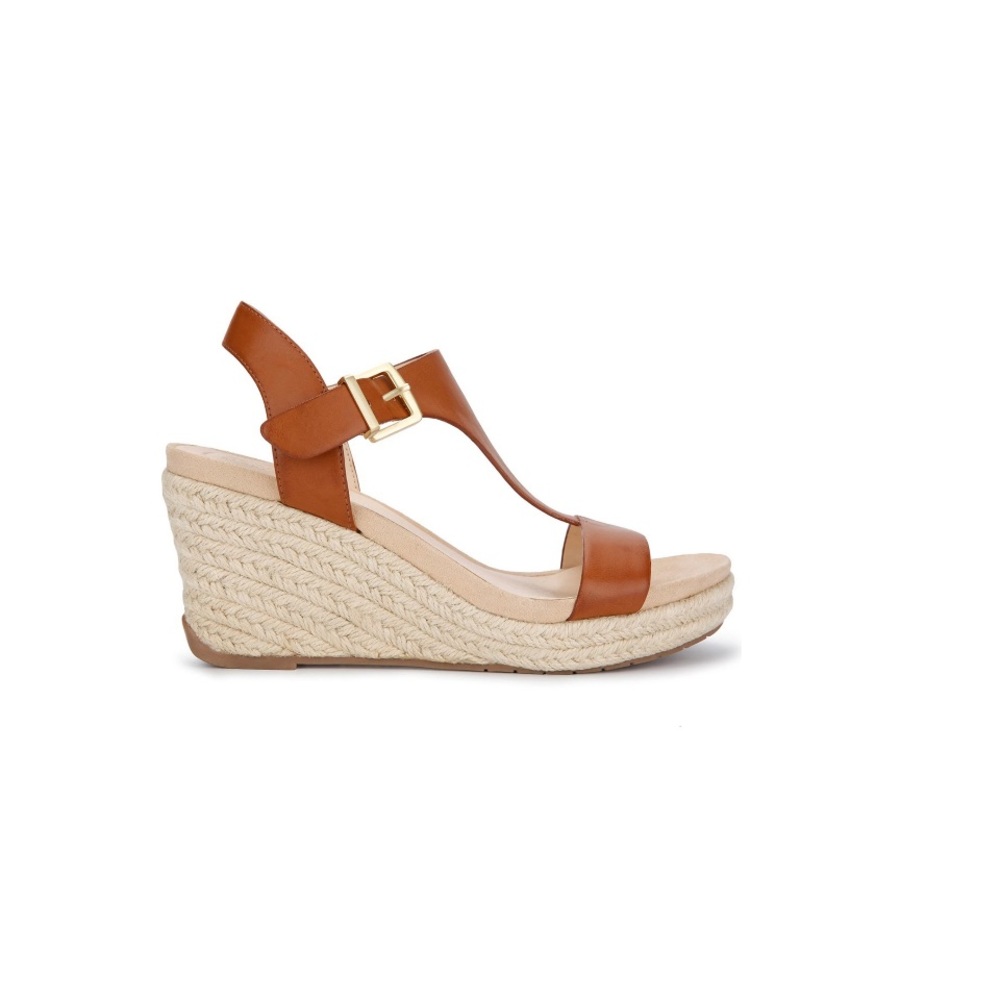 Kenneth Cole Reaction Espadrille Wedge Sandal - 10